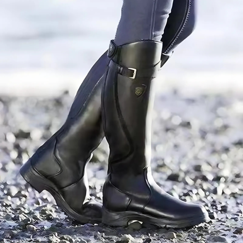 Western Inspired Knee High Boots for Women