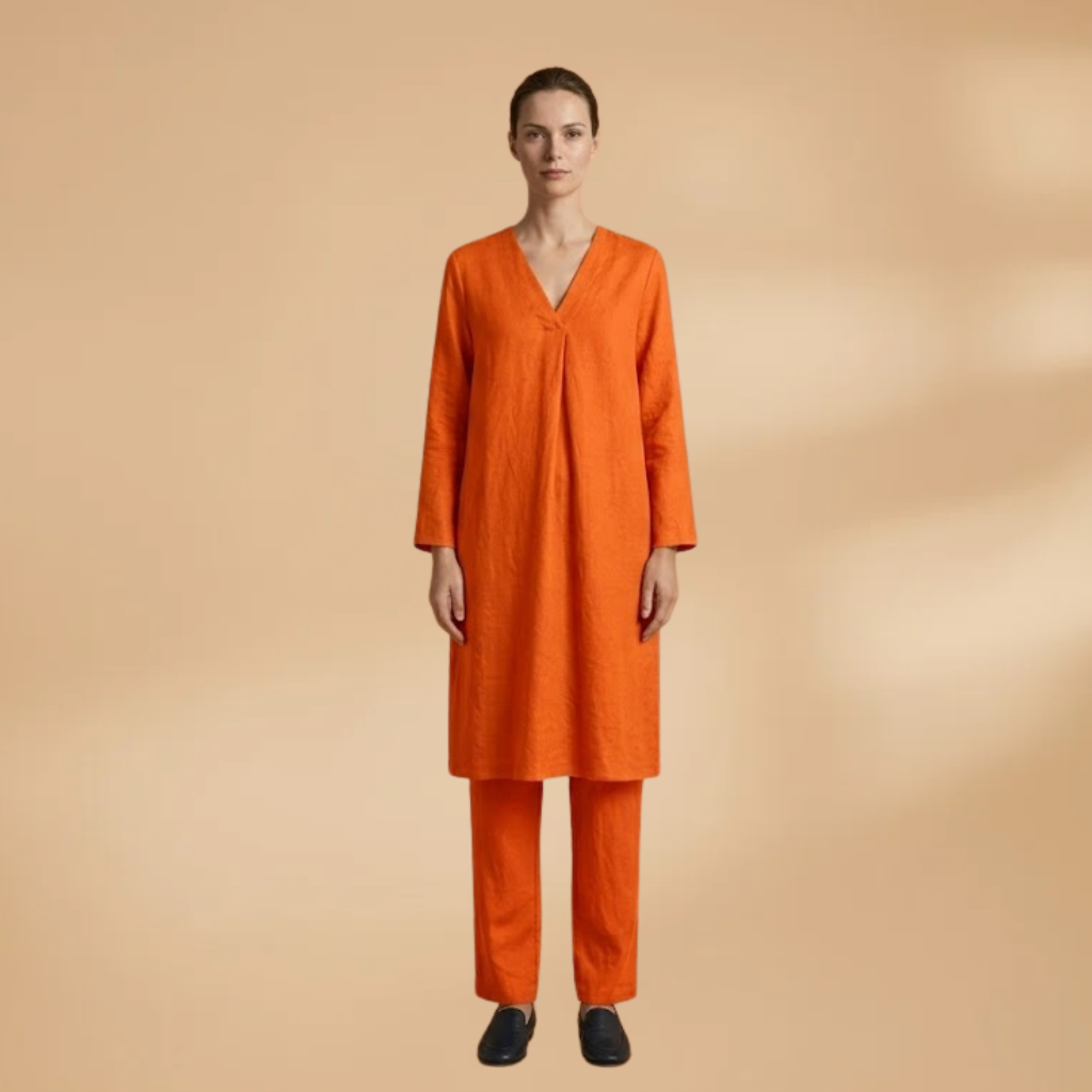 Women's Stylish Set with Lightweight Fabric and Flattering Cut