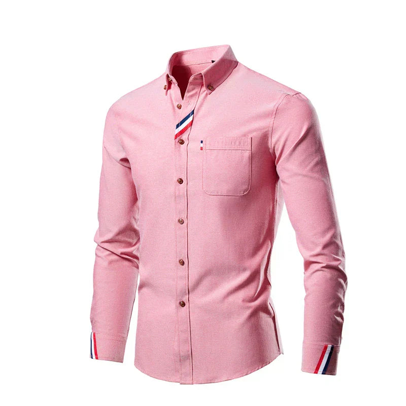 Casual and Classic Long-Sleeve Shirt for Men