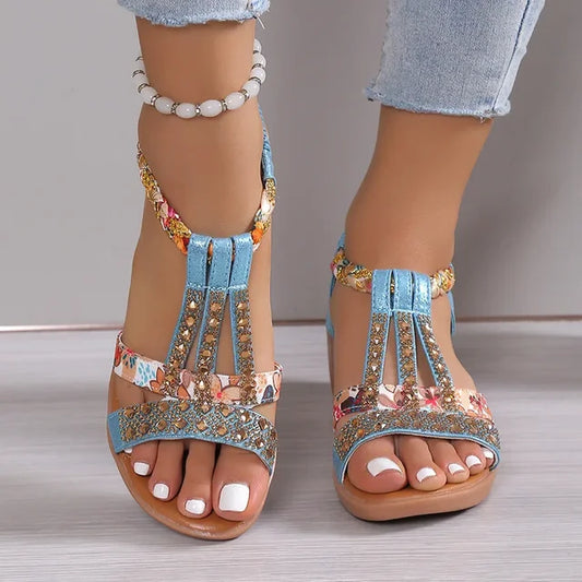 Stylish Embellished Sandals for Women | Sophia