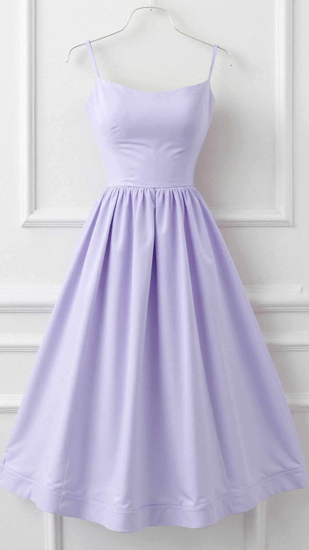 Women’s A Line Midi Dress Ascot Style