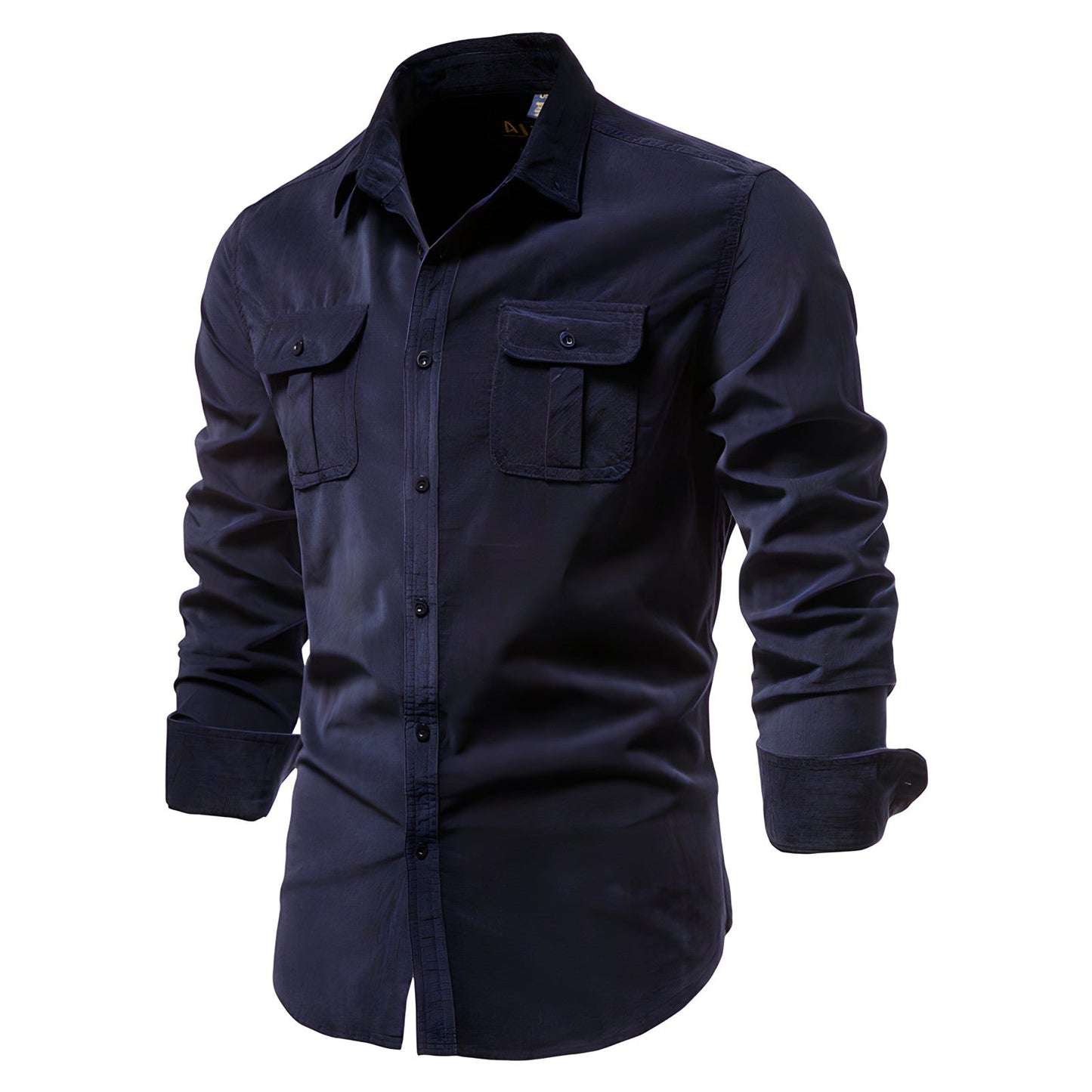 Men's Utility Shirt - Classic Collar with Flap Pockets