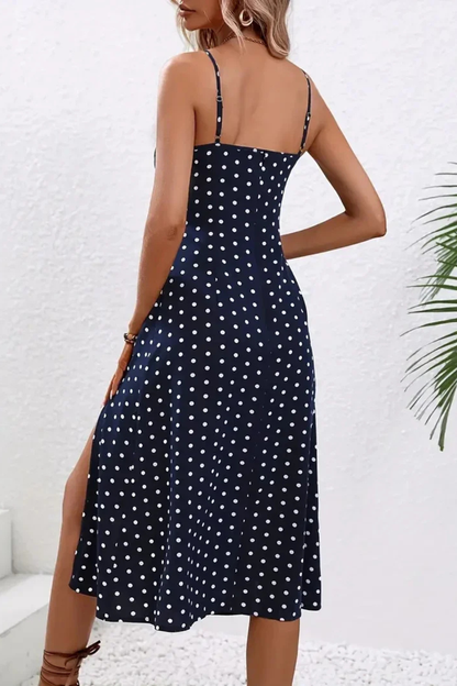Women Floral Sleeveless Summer Boho Midi Dress
