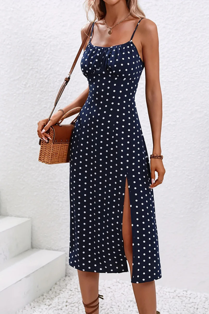 Women Floral Sleeveless Summer Boho Midi Dress