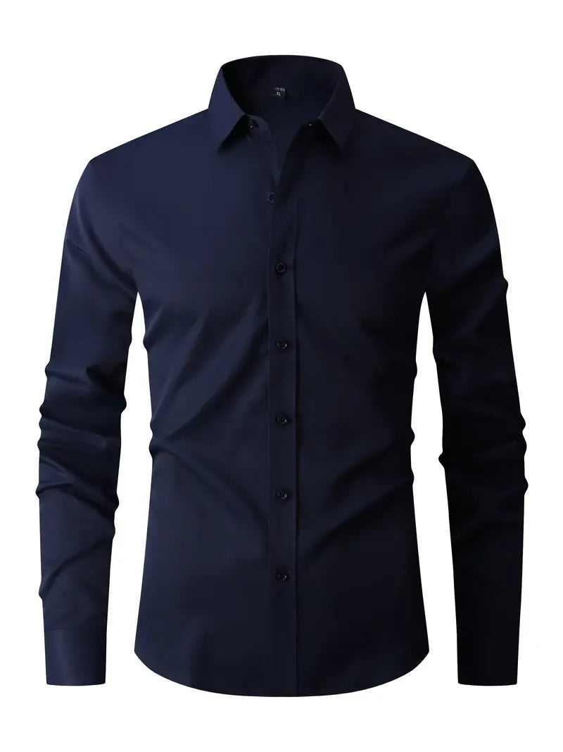 Casual and Semi-Formal Long Sleeve Shirt for Men