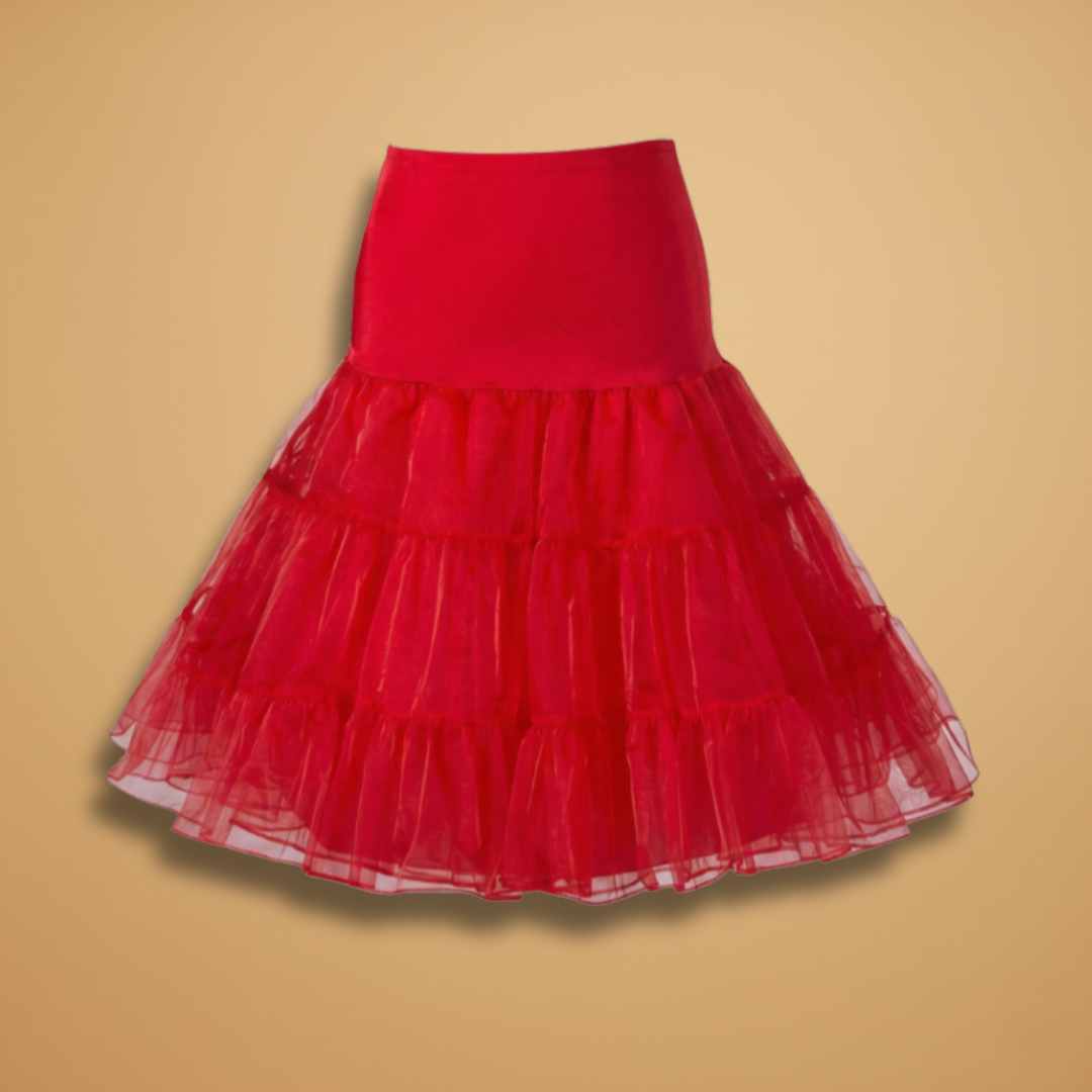 Women’s Underskirt with Gathered Waist and Full Skirt