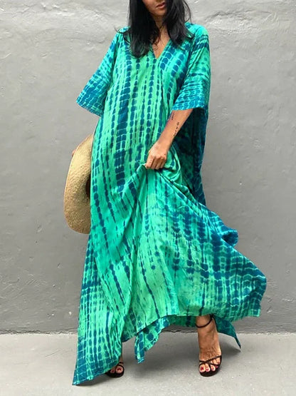 Women Janne Caftan Maxi Summer Dress