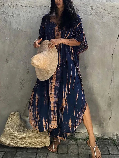 Women Janne Caftan Maxi Summer Dress