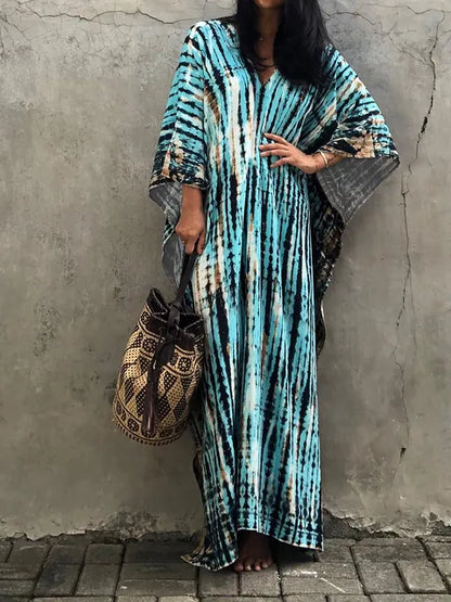 Women Janne Caftan Maxi Summer Dress