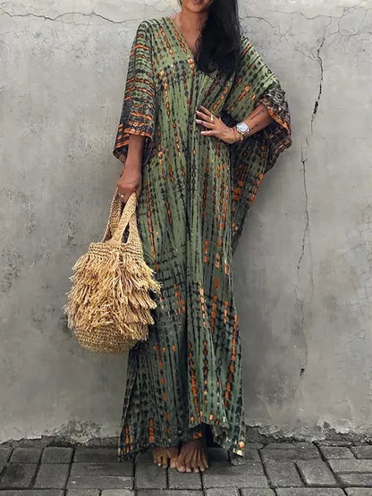 Women Janne Caftan Maxi Summer Dress