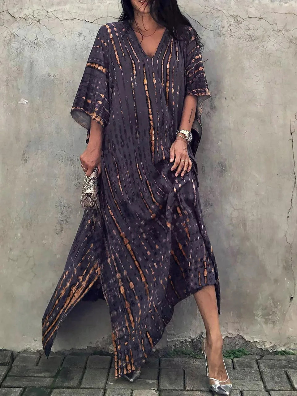 Women Janne Caftan Maxi Summer Dress