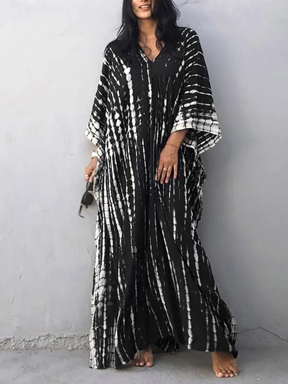 Women Janne Caftan Maxi Summer Dress