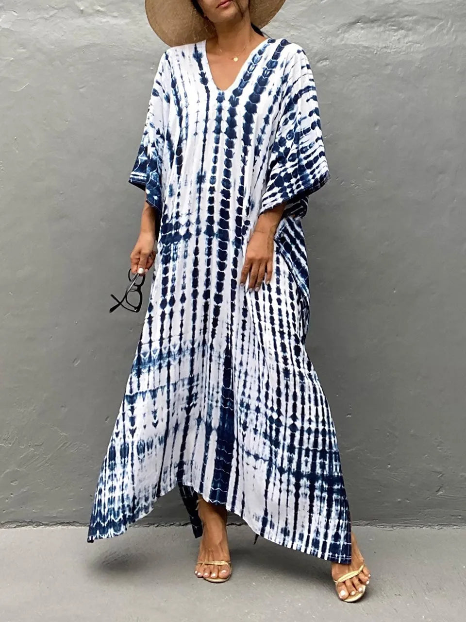 Women Janne Caftan Maxi Summer Dress