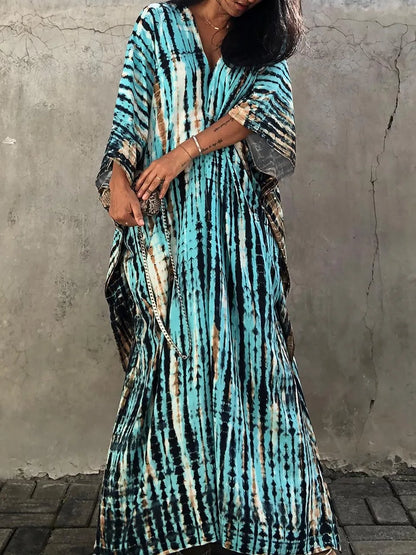 Women Janne Caftan Maxi Summer Dress
