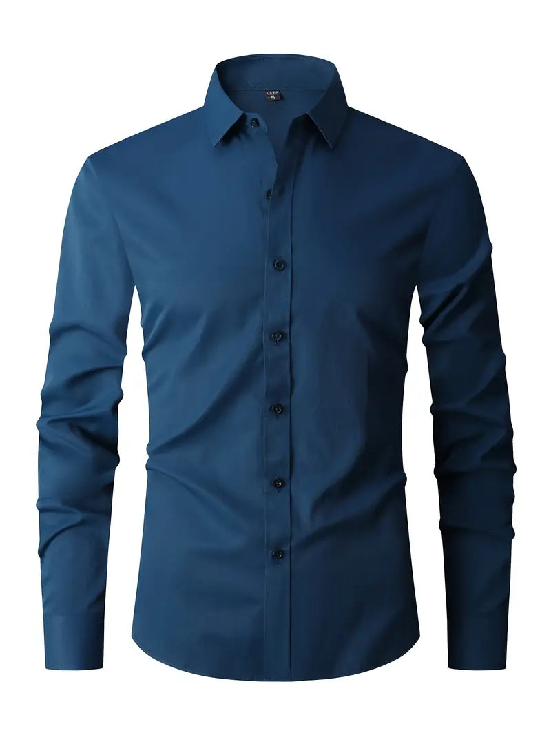 Casual and Semi-Formal Long Sleeve Shirt for Men