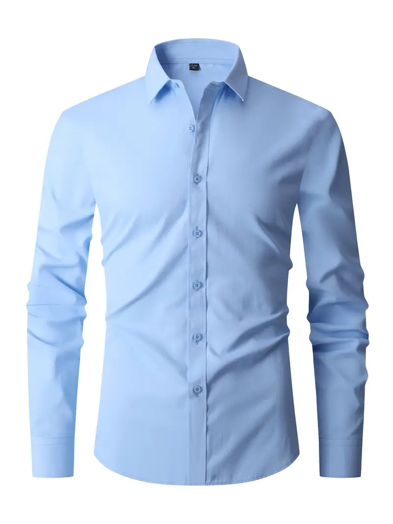 Casual and Semi-Formal Long Sleeve Shirt for Men
