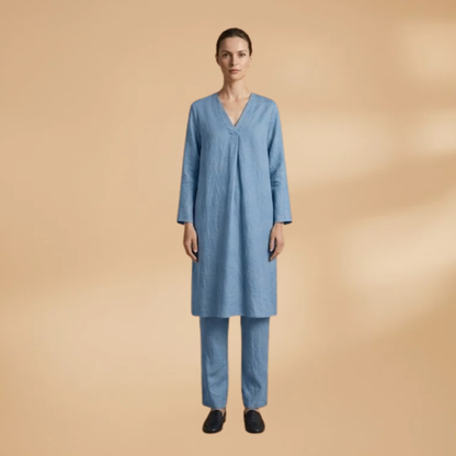 Women's Stylish Set with Lightweight Fabric and Flattering Cut