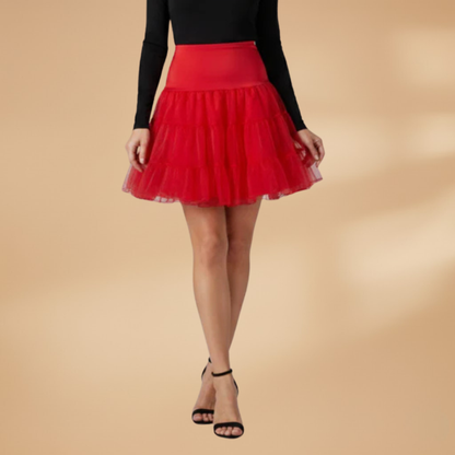 Women’s Underskirt with Gathered Waist and Full Skirt