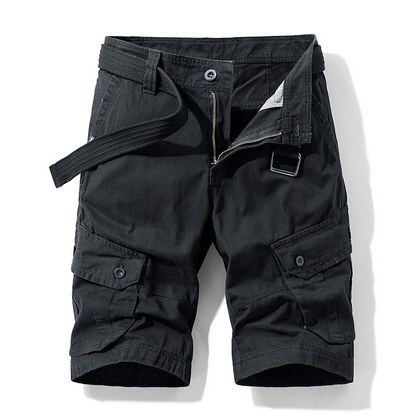 Robust Utility Cargo Shorts for Men