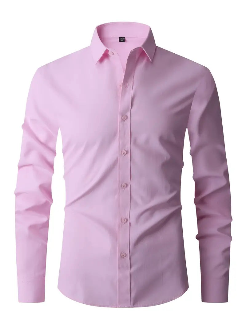 Casual and Semi-Formal Long Sleeve Shirt for Men