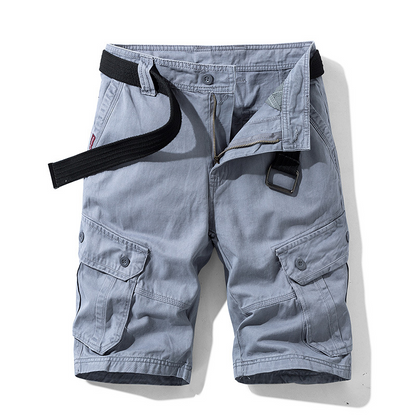 Robust Utility Cargo Shorts for Men