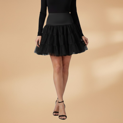 Women’s Underskirt with Gathered Waist and Full Skirt