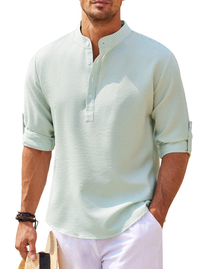 Stylish and Casual Long-Sleeve Shirt for Men