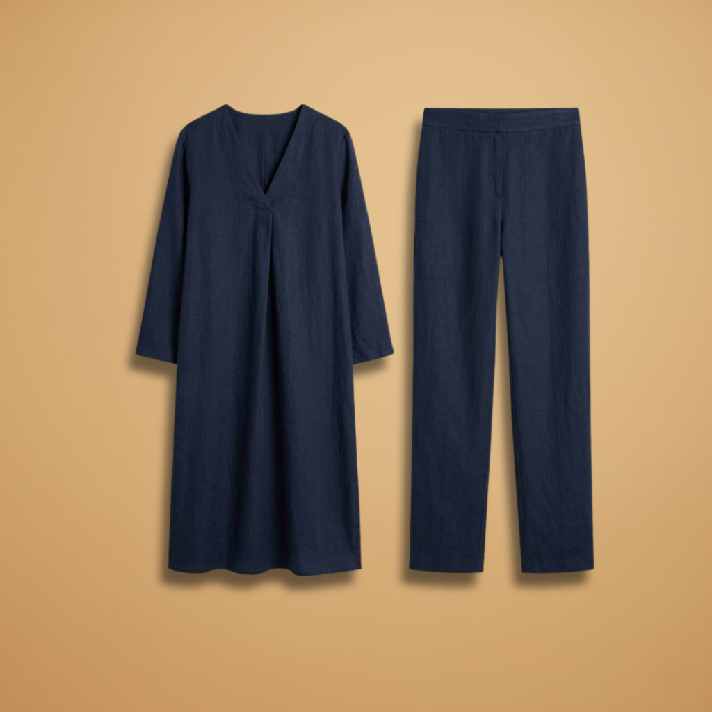 Women's Stylish Set with Lightweight Fabric and Flattering Cut
