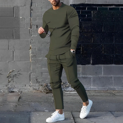 Modern and Trendy Sweatshirt and Trousers Set for Men