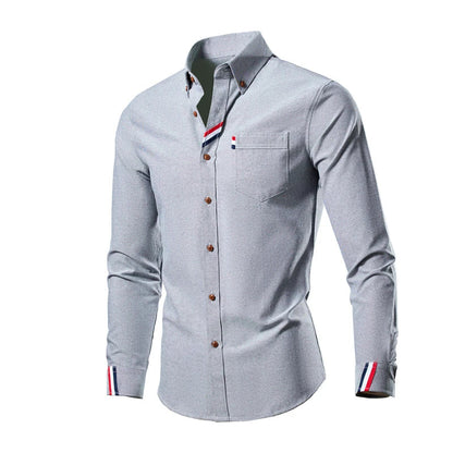 Casual and Classic Long-Sleeve Shirt for Men