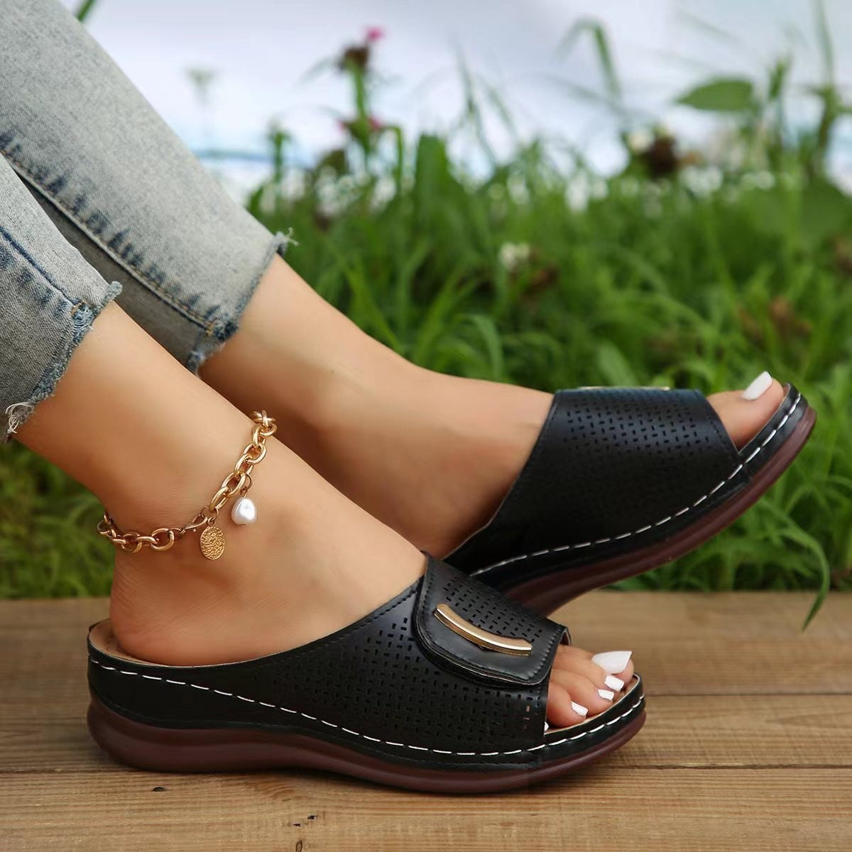 Comfortable Slip-On Sandals for Women