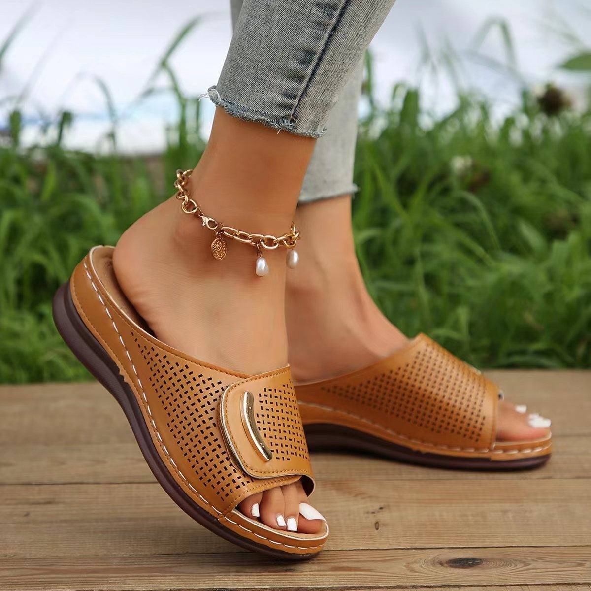 Comfortable Slip-On Sandals for Women