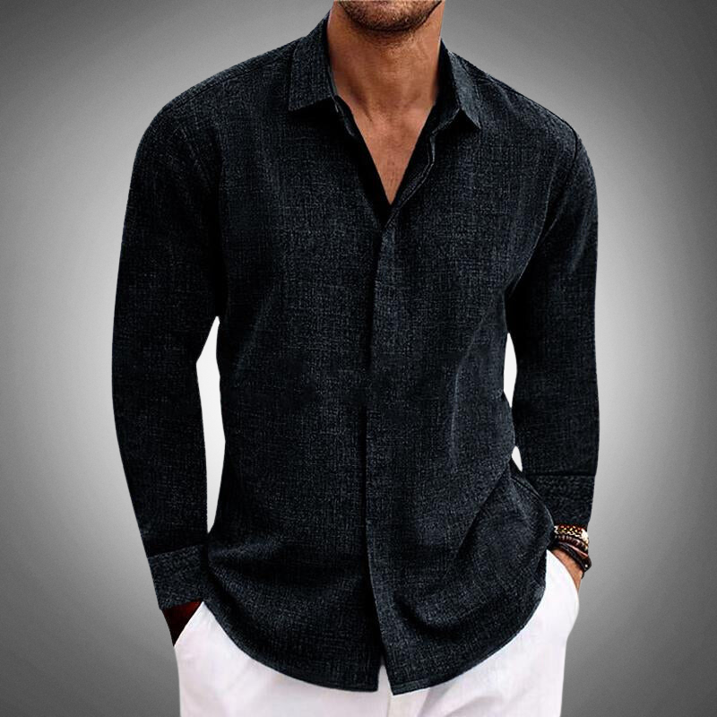 Classic and Casual Long Sleeve Shirt for Men