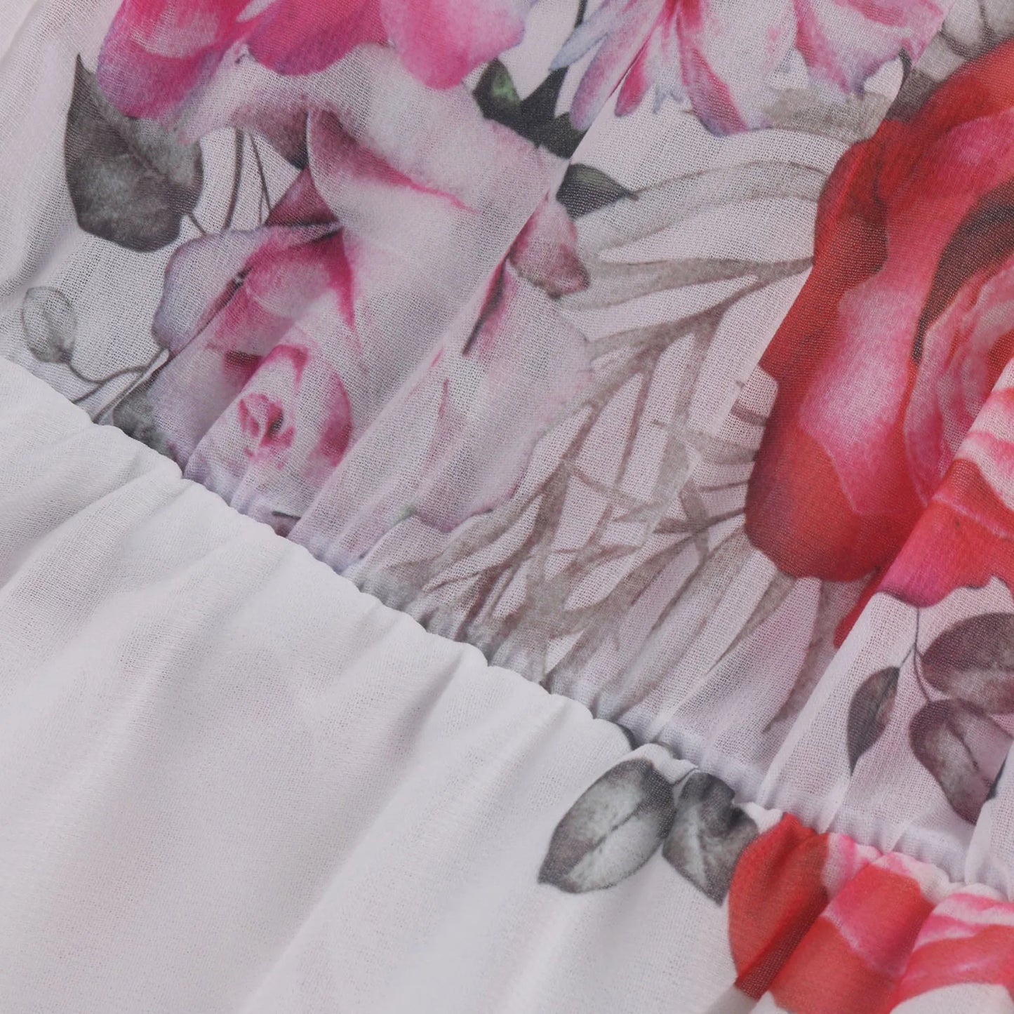 Women Off Shoulder Floral Chiffon Ruffle Mini Boho Dress