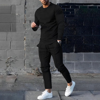 Modern and Trendy Sweatshirt and Trousers Set for Men