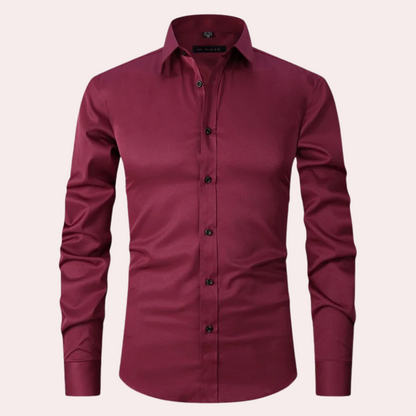 Classic and Casual Long-Sleeve Shirt for Men