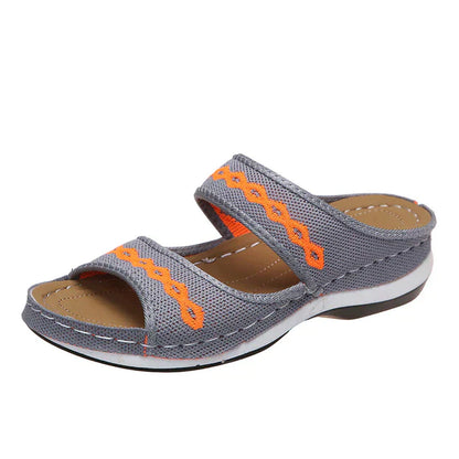 Women's Orthopedic Summer Sandals - Arch Support Velcro Breathable
