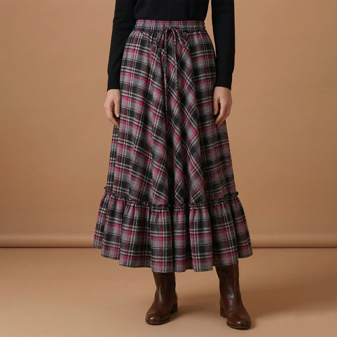 Women’s A-Line Skirt with Classic Design