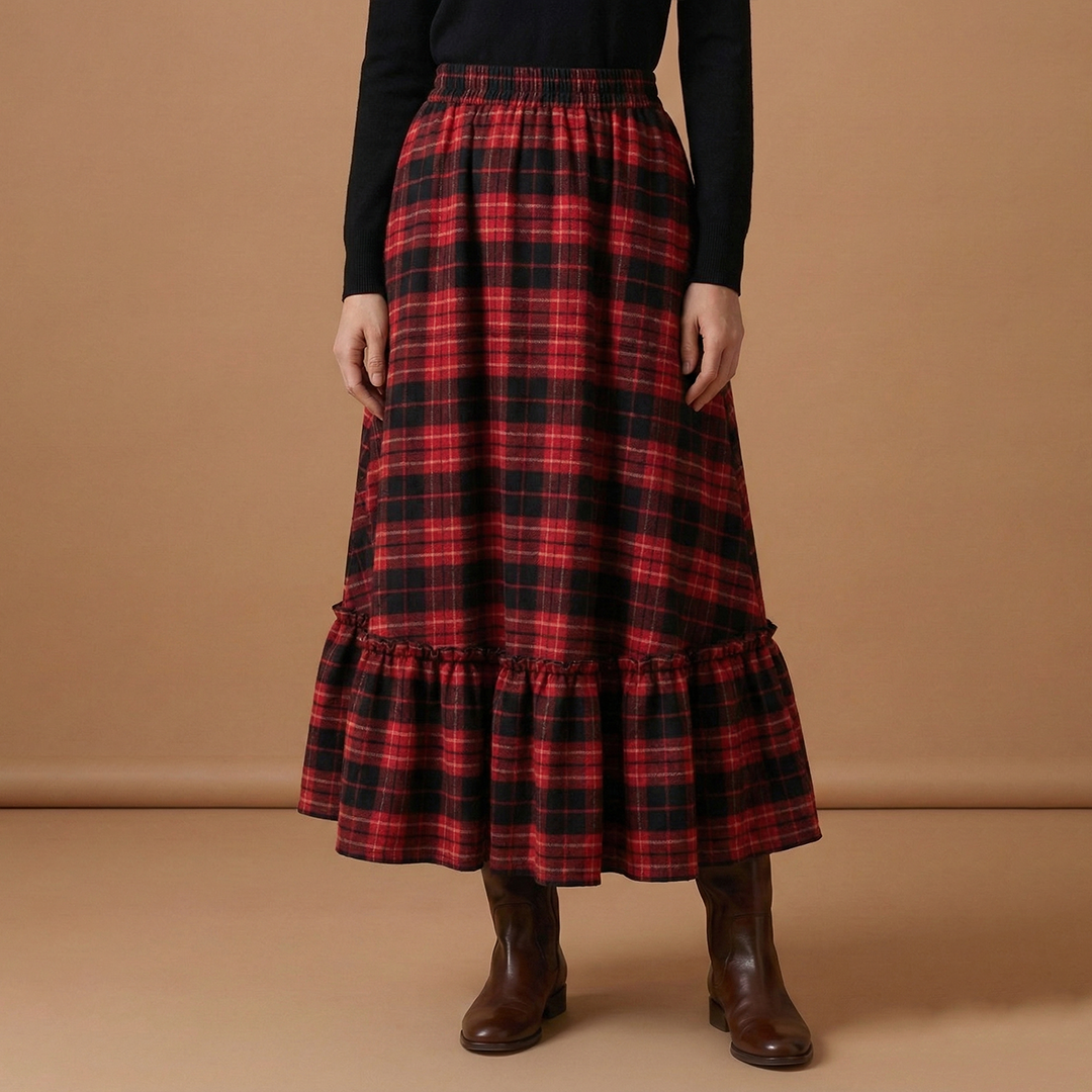 Women’s A-Line Skirt with Classic Design