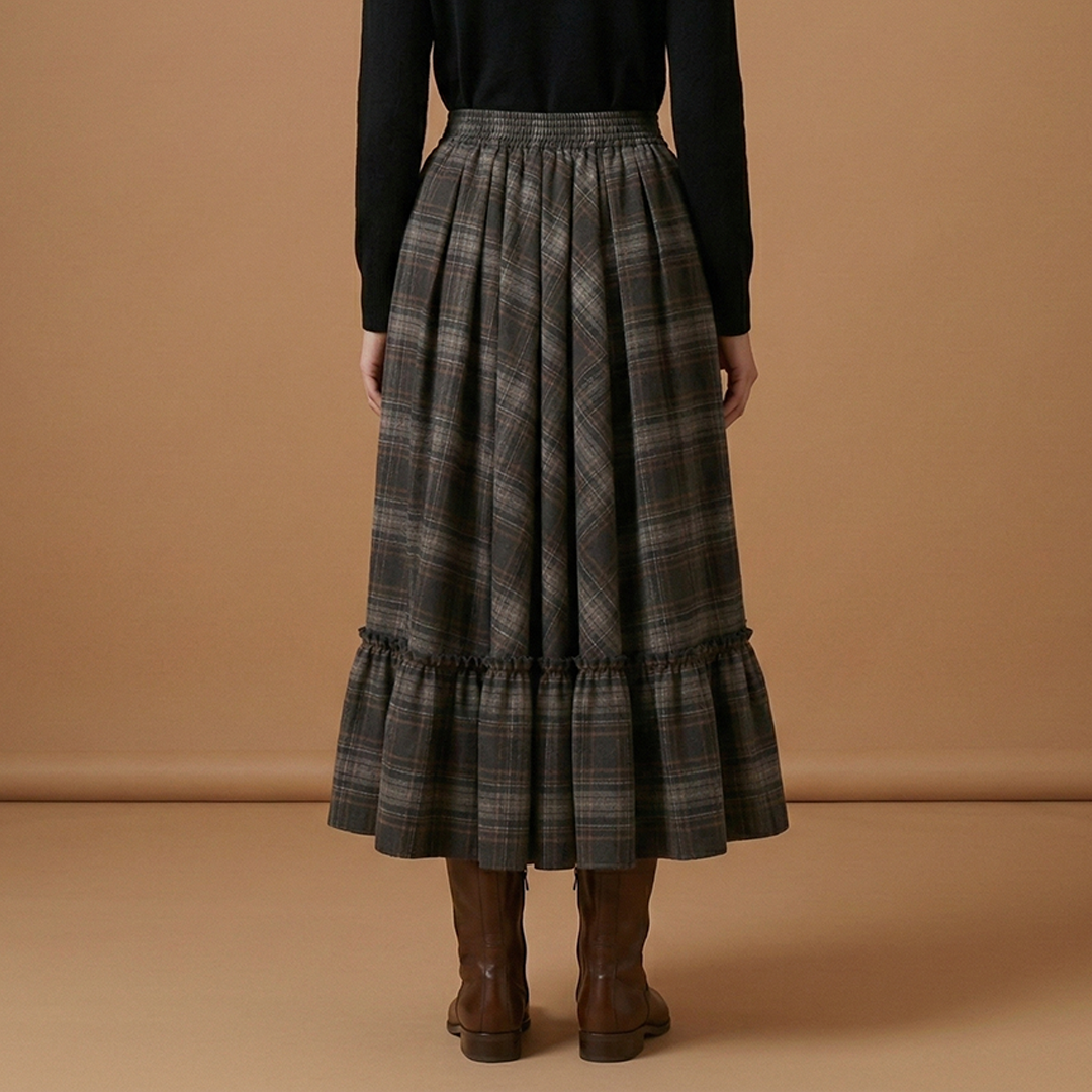 Women’s A-Line Skirt with Classic Design