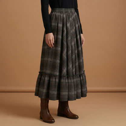 Women’s A-Line Skirt with Classic Design