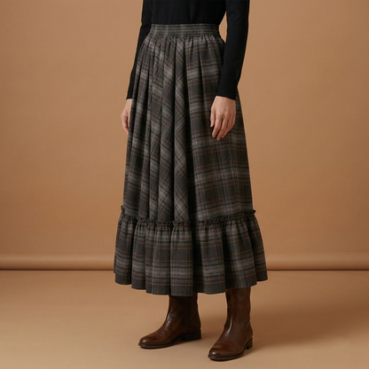 Women’s A-Line Skirt with Classic Design