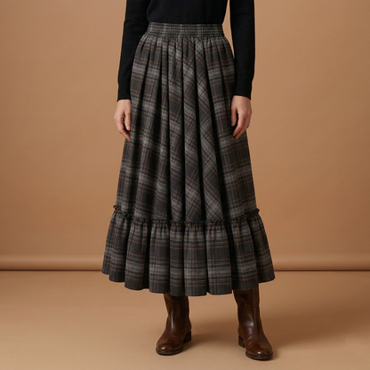 Women’s A-Line Skirt with Classic Design