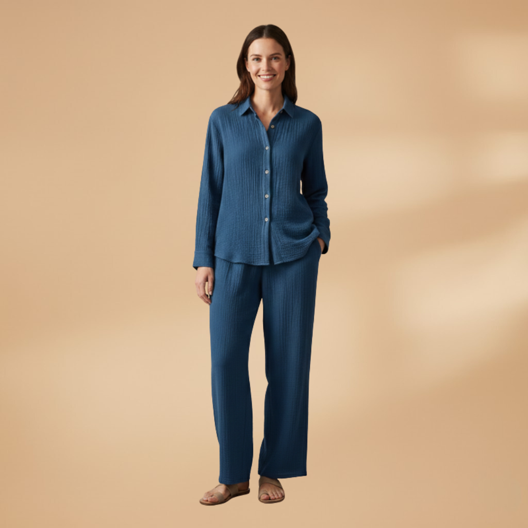 Women’s Co‑ord Set with Top and Trousers