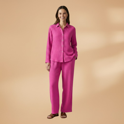 Women’s Co‑ord Set with Top and Trousers