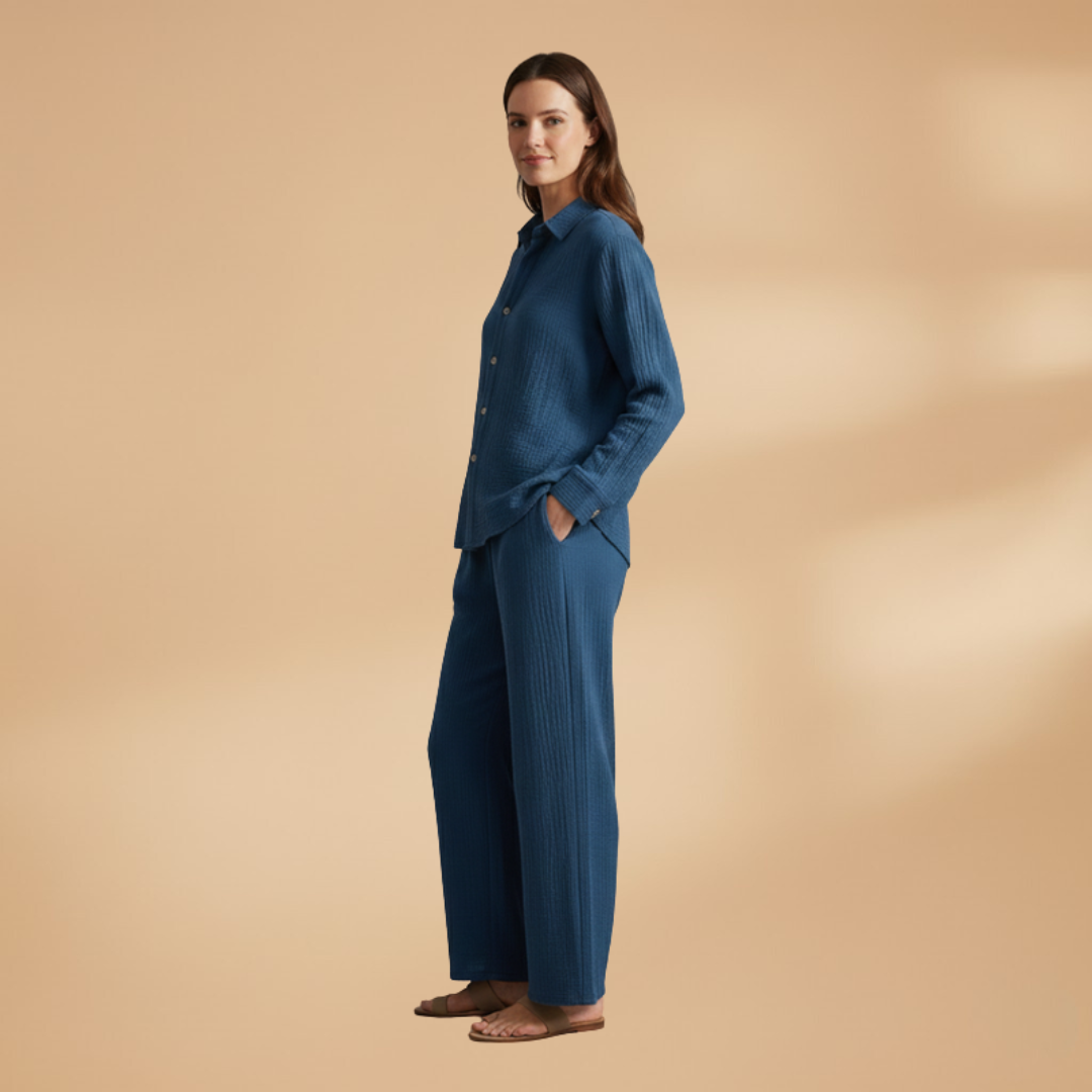 Women’s Co‑ord Set with Top and Trousers