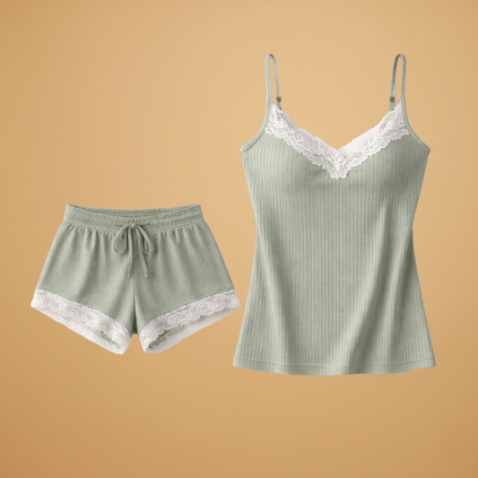 Women’s Pyjama Set with Camisole and Shorts