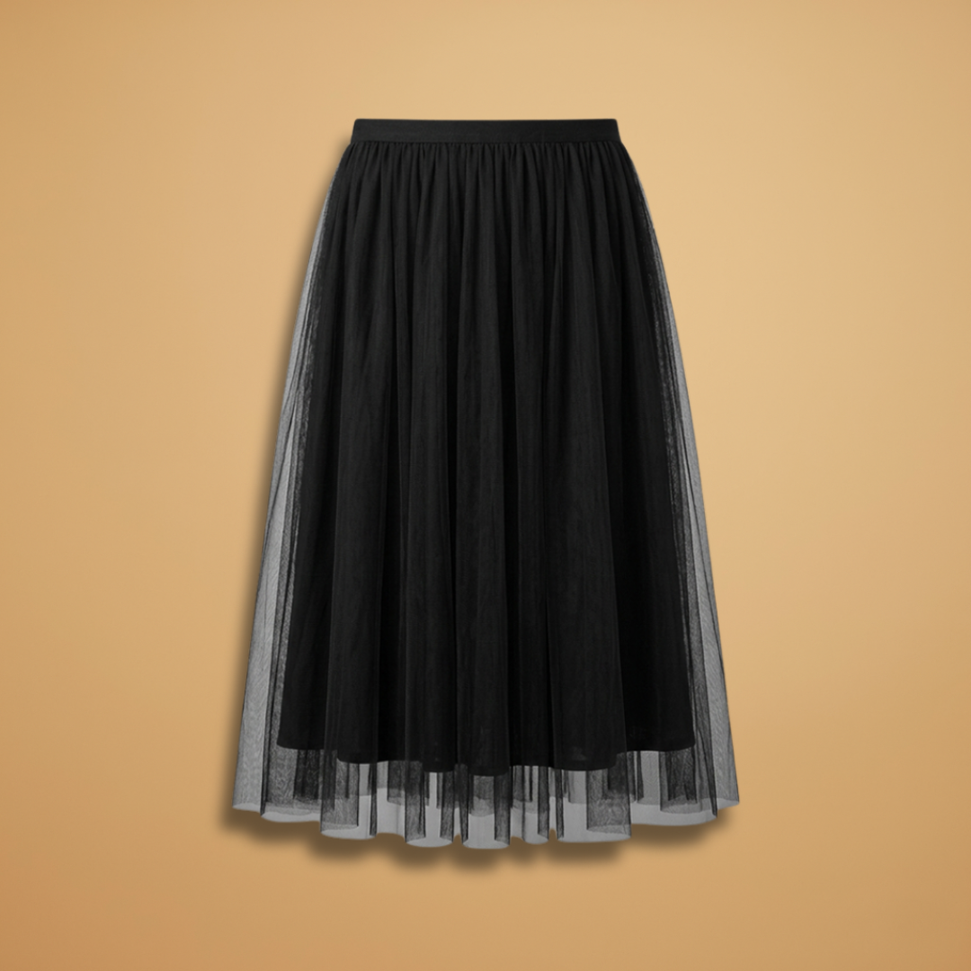 Women’s Skirt with High Waist and Ankle Length