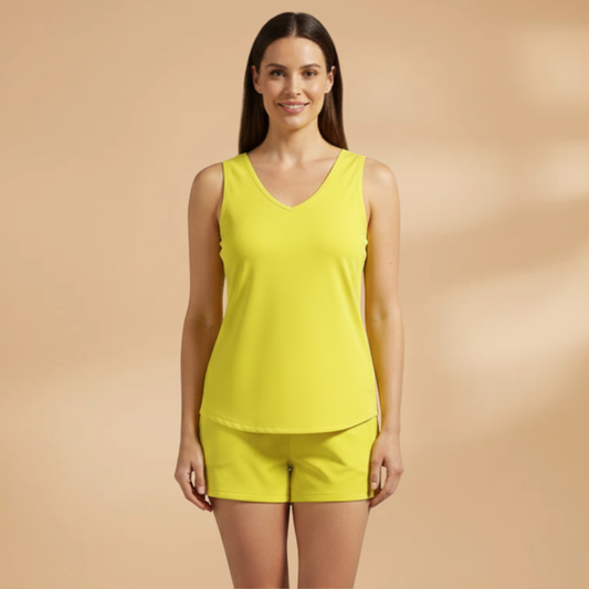 Women’s Summer Set with Tunic and Shorts for Casual Wear