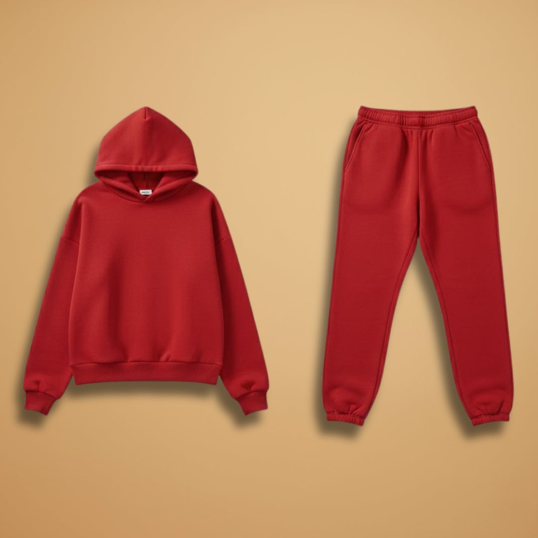Women’s Two Piece Set with Hoodie and Jogger Trousers